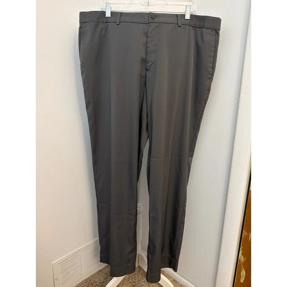 Nike Dri-FIT Mens Golf Pants Flat Front 42x36 Performance Trouser